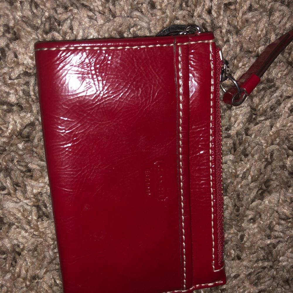 Coach Wristlet red /wallet